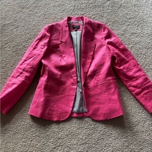 J. Crew Vibrant Pink Blazer Parke